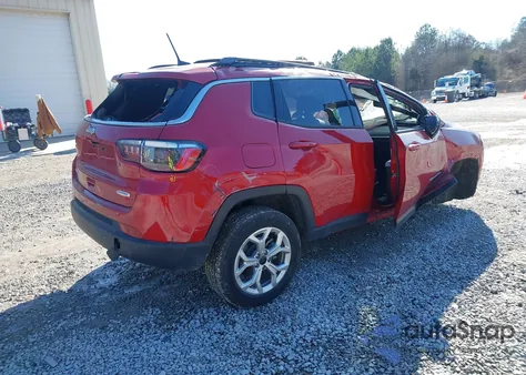 2025 Jeep Compass Latitude 4X4 from USA, damaged, VIN 3C4NJDBN2ST561079